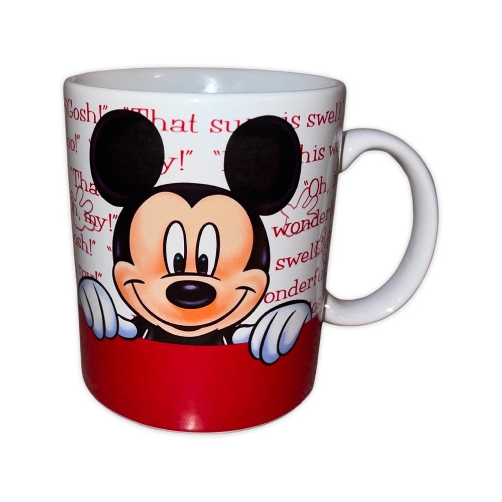 Mickey & Minnie Mouse Vintage Coffee Mug: Disney Store Exclusive: Limited Editio